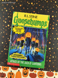 Vintage 1996 1st Scholastic Printing R.L. Stine Goosebumps #48, Attack of the Jack-o'-Lanterns Softcover