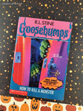 Vintage 1990's R.L. Stine Goosebumps #46, How to Kill a Monster Softcover
