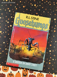 Vintage 1990's R.L. Stine Goosebumps #35, A Shocker on Shock Street Softcover