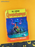 Vintage 1990's R.L. Stine Goosebumps #34, Revenge of the Lawn Gnomes Softcover
