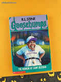 Vintage 1990's R.L. Stine Goosebumps #33, The Horror at Camp Jellyjam Softcover