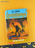 Vintage 1990's R.L. Stine Goosebumps #15, You Can't Scare Me! Softcover