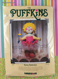 Vintage 1983 Dimensions Puffkins Family of Collectible Dolls Betsy Ballerina Sewing Kit NEW & Sealed