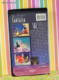 Vintage Walt Disney's Fantasia Masterpiece Clamshell VHS Tape, Great Shape