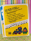 Vintage 1980's/1990's Piggyback Songs Oversized Illustrated Softcovers Set/3