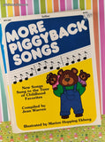 Vintage 1980's/1990's Piggyback Songs Oversized Illustrated Softcovers Set/3