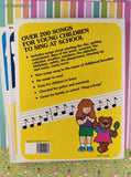 Vintage 1980's/1990's Piggyback Songs Oversized Illustrated Softcovers Set/3