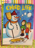 Vintage 1970's Child Life Illustrated Activity Children's Magazines Softcover Set/6