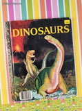 Vintage 1959 Little Golden Book: Dinosaurs Hardcover