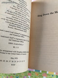 Vintage 1976 Sing Down the Moon by Scott O'Dell Laurel-Leaf Softcover