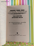 Vintage 1998 1st Bantam Printing Choose Your Own Star Wars Adventure The Empire Strikes Back Softcover