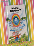 Vintage 1983 What Is a Rainbow? A Just Ask Book Hardcover