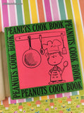 Vintage 1969 Peanuts Cook Book Illustrated Miniature Hardcover w/Dust Jacket