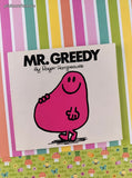 Vintage 1998 1st Revised Printing Mr. Greedy by Roger Hargreaves Miniature Illustrated Softcover