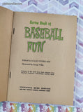 Vintage 1971 4th Printing Arrow Book of Baseball Fun TW988 Scholastic Book Services Softcover