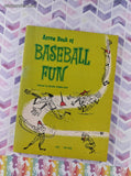 Vintage 1971 4th Printing Arrow Book of Baseball Fun TW988 Scholastic Book Services Softcover