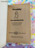 Vintage 1963 4th Printing Freddy the Detective TX162 Scholastic Book Services Softcover