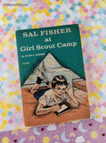 Vintage 1974 3rd Printing Sal Fisher at Girl Scout Camp TX445 Scholastic Book Services Softcover