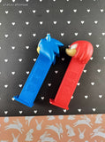 Sonic the Hedgehog & Knuckles Set/2 Pez Dispensers Like New, No Candy