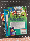 Set/4 Scholastic Children's Books Softcovers, Judy Blume Flat Stanley Weirdest School