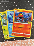 Pokemon TCG - Sun & Moon Starters Promo Jumbo Full Art Holographic Cards SM01, 02, 03 - NM