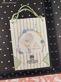 Vintage 1988 Precious Moments Miniature Gift Bag, Clean & Unused