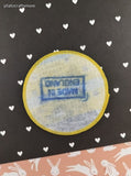 Vintage 1992 Enesco Precious Moments Collectors Club Embroidered Patch, Clean & Unused