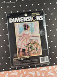 Vintage 1998 Dimensions Jiffy Counted Cross Stitch Eagerly Awaiting SEALED