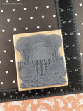 Vintage 1992 Stamp Oasis Garden Gate #700J Wooden Block/Rubber Stamp, CLEAN