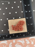 Vintage 1999 PSX "It's a Boy!" D-1996 Wooden Block/Rubber Stamp, CLEAN