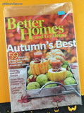 BetterOctober 2009 Better Homes and Gardens Autumn's Best Magazine, NEW