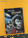 Vintage 1976 1st Printing Meet the Werewolf Scholastic Book Services Softcover
