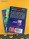Goosebumps Scholastic Printings HorrorLand SlappyWorld Set/3 Softcover Books