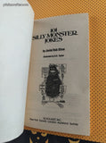 Vintage 1986 101 Silly Monster Jokes by Jovial Bob Stine R.L. Stine Miniature Softcover