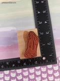 Vintage 1996 Rubber Stampede Looney Tunes #026D Sylvester Wooden Block/Rubber Stamp