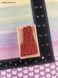 Vintage Rubber Stampede A357-E Disney's Snow White The Seven Dwarfs Wooden Block/Rubber Stamp, CLEAN