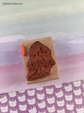 Vintage Rubber Stampede 329-D Disney's Classic Minnie Mouse Wooden Block/Rubber Stamp