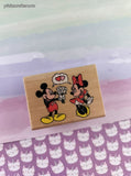 Vintage Rubber Stampede 390-D Disney's Mouse Love Wooden Block/Rubber Stamp