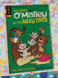 Vintage Walt Disney O'Malley and the Alley Cats October 1973 #8 Gold Key Comic, GD - VG w/Bag & Board