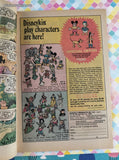 Vintage 1974 Baby Snoots and Uptite Mouse #17 Whitman Comic, GD - VG w/Bag & Board