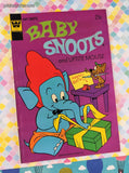 Vintage 1974 Baby Snoots and Uptite Mouse #17 Whitman Comic, GD - VG w/Bag & Board