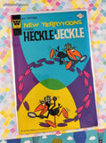 Vintage 1974 New Terrytoons Starring Heckle and Jeckle #27 Whitman Comic, GD - VG w/Bag & Board