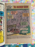 Vintage 1974 Walt Disney Huey Dewey and Louie Junior Woodchucks #30 Whitman Comic, GD - VG w/Bag & Board