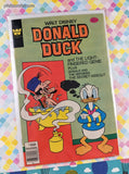 Vintage Walt Disney Donald Duck July 1979 #209 Whitman Comic, GD - VG w/Bag & Board
