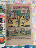 Vintage 1975 Walt Disney Huey Dewey and Louie Junior Woodchucks #34 Whitman Comic, GD - VG w/Bag & Board