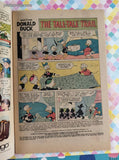 Vintage Walt Disney Donald Duck January 1972 #141 Gold Key Comic, GD w/Bag & Board