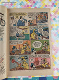 Vintage 1961 Walt Disney Mickey Mouse and Goofy Whitman Comic, GD - VG w/Bag & Board
