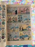 Vintage Walt Disney Daisy and Donald December 1975 #14 Whitman Comic, GD - VG w/Bag & Board