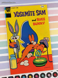 Vintage Yosemite Sam and Bugs Bunny December 1975 #33 Whitman Comic, GD - VG w/Bag & Board