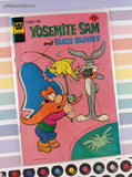 Vintage 1974 Yosemite Sam and Bugs Bunny #23 Whitman Comic, VG w/Bag & Board